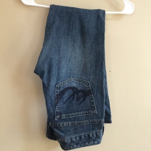 Express Estela Boot Cat Womens Dark Blue Women’s Denim Jeans Size 6s - Picture 8 of 8